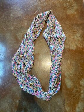 Multicolor Knit Infinity Scarf - Women Accessories